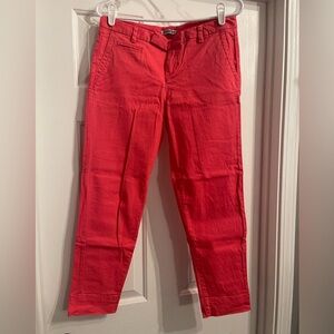 Express Size 2 Coral/Melon colored capri